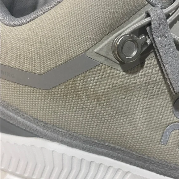 On Running women Gray and White Athletic Shoes - Picture 2 of 15